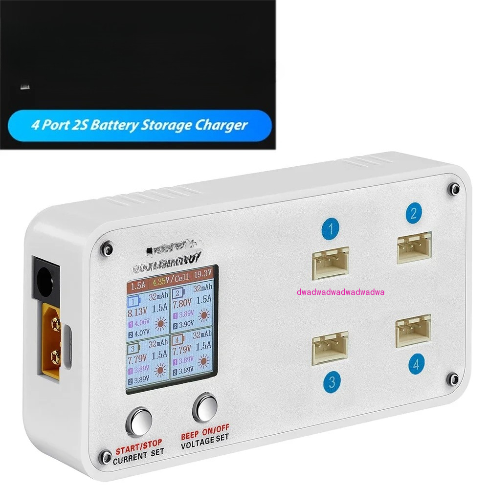 Drone Racing Charger - VIFLY ToothStor 4 Port 2S Balance