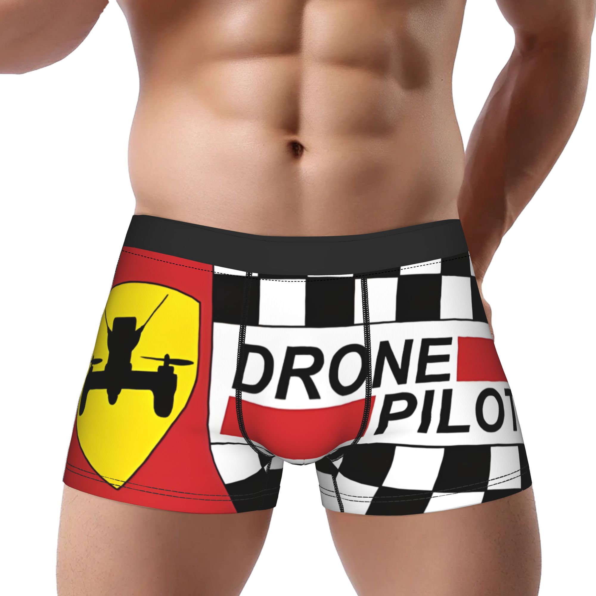 Drone Racing Flag - Racing Flag Drone Pilot Underpants Breathbale