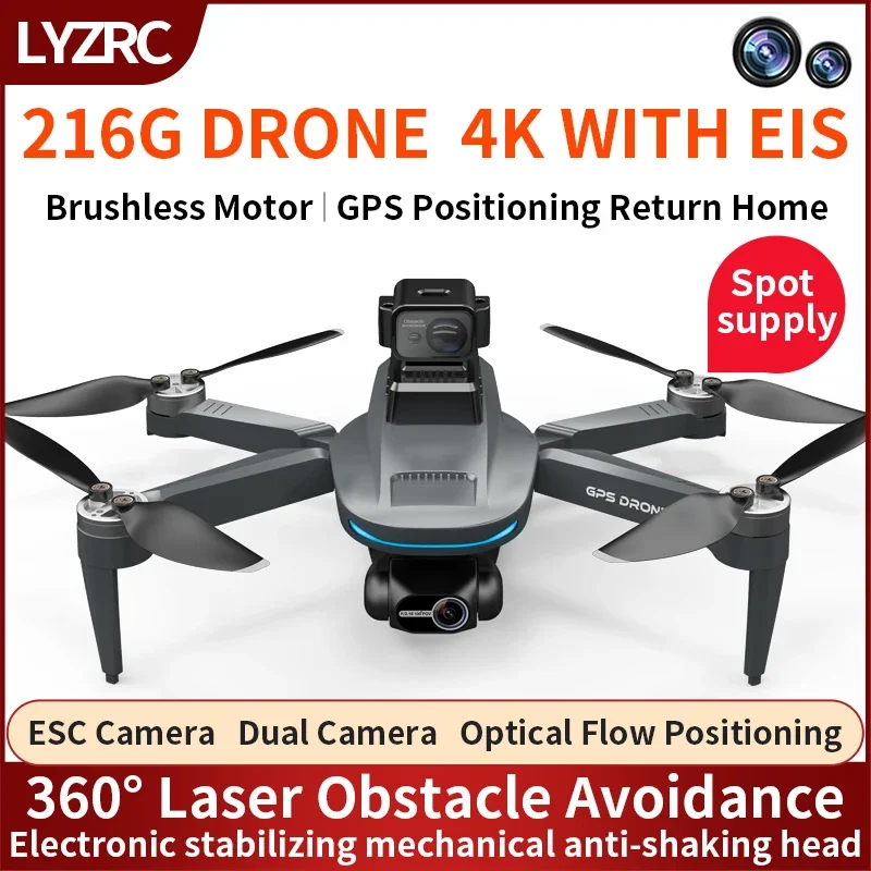 L200 PRO MAX Drone 4K 2-Axis P - Drone Racing Camera recensione e prezzo