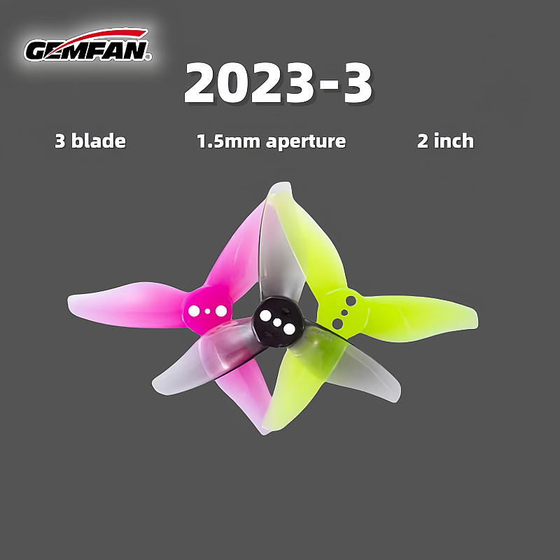 Gemfan 2023 three bladed 2-inc - Drone Racing Gate recensione e prezzo