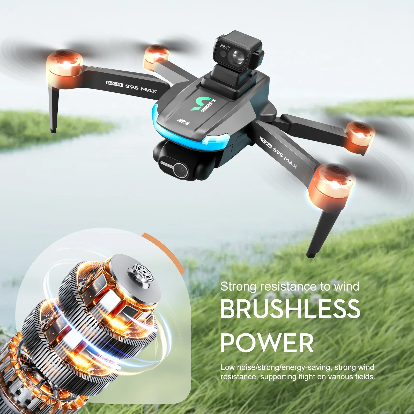 NEW S9S MAX MINI Drone 4K 2-Ax - Drone Racing Camera recensione e prezzo
