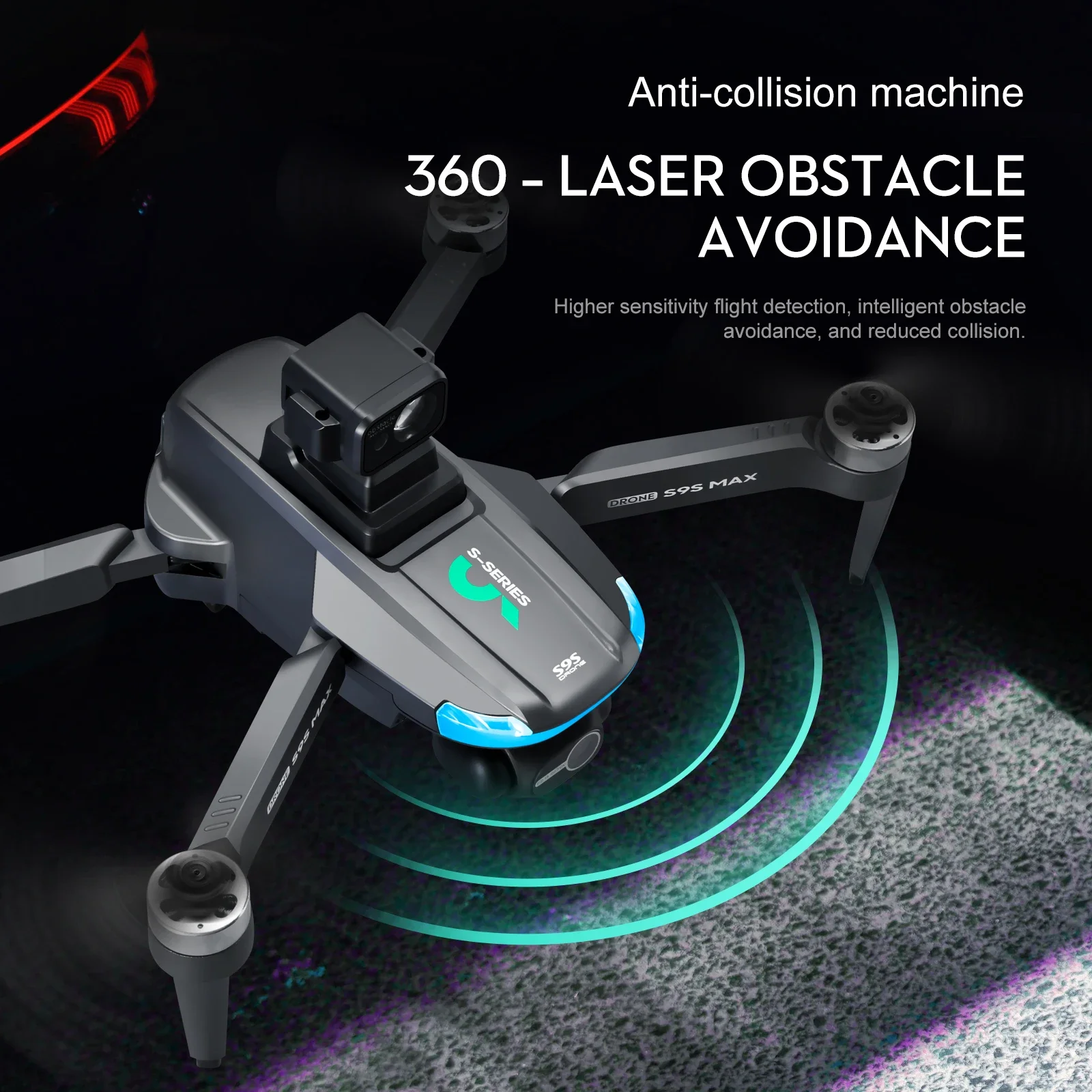 NEW S9S MAX MINI Drone 4K 2-Ax - Drone Racing Camera recensione e prezzo