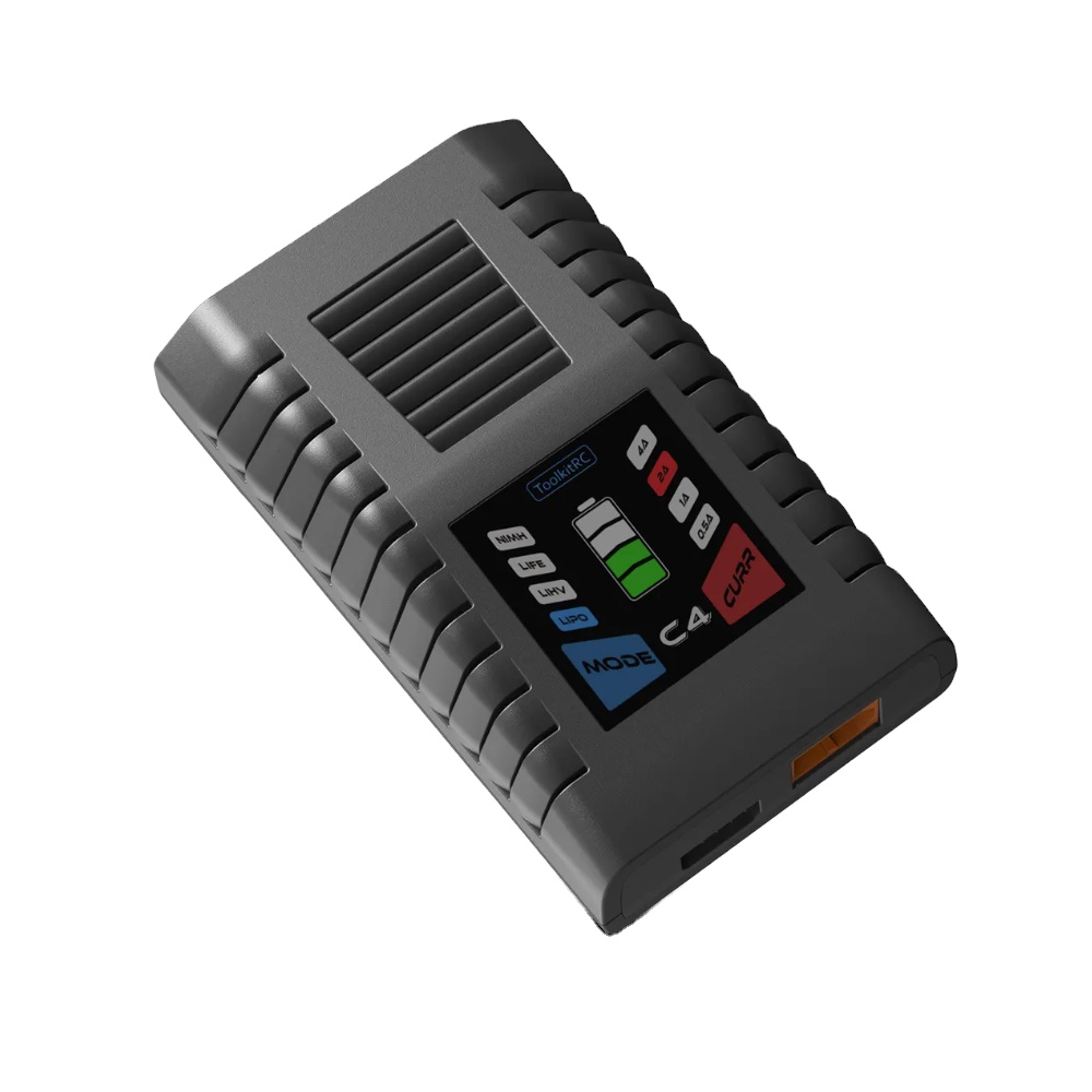 ToolkitRC C4 50W 5A AC Charger - Drone Racing Charger recensione e prezzo