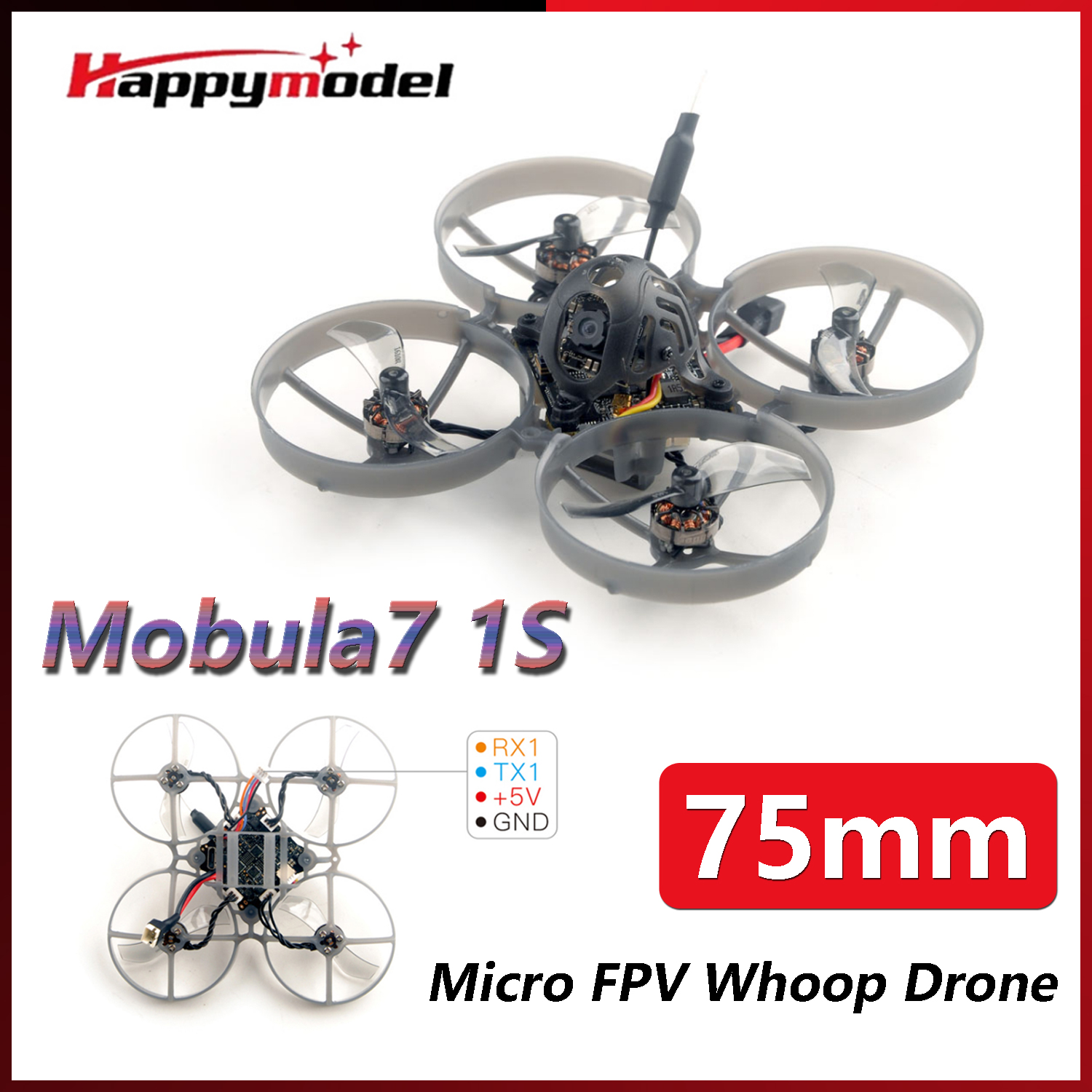 Happymodel Mobula7 1S 75mm Tin - Drone Racing Charger recensione e prezzo