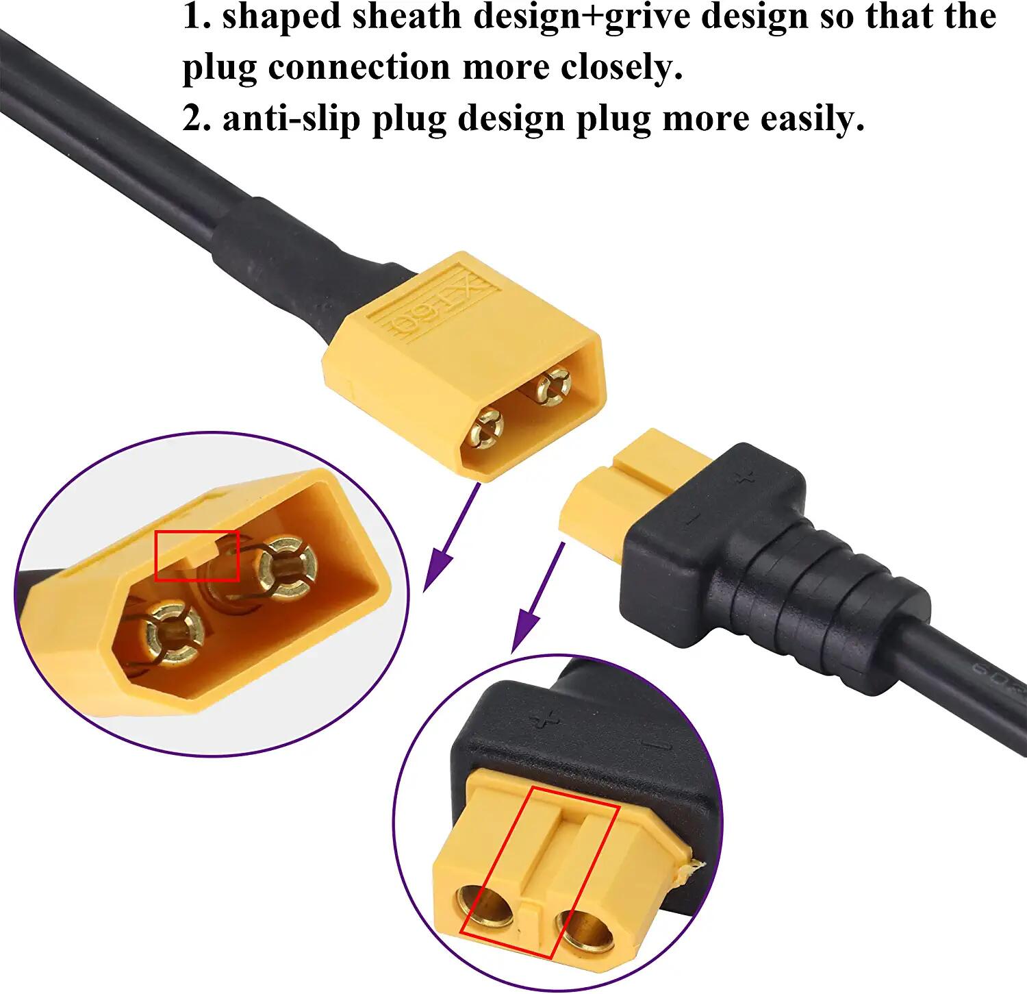 XT60 Adapter Cable XT60 Male t - Drone Racing Gate recensione e prezzo