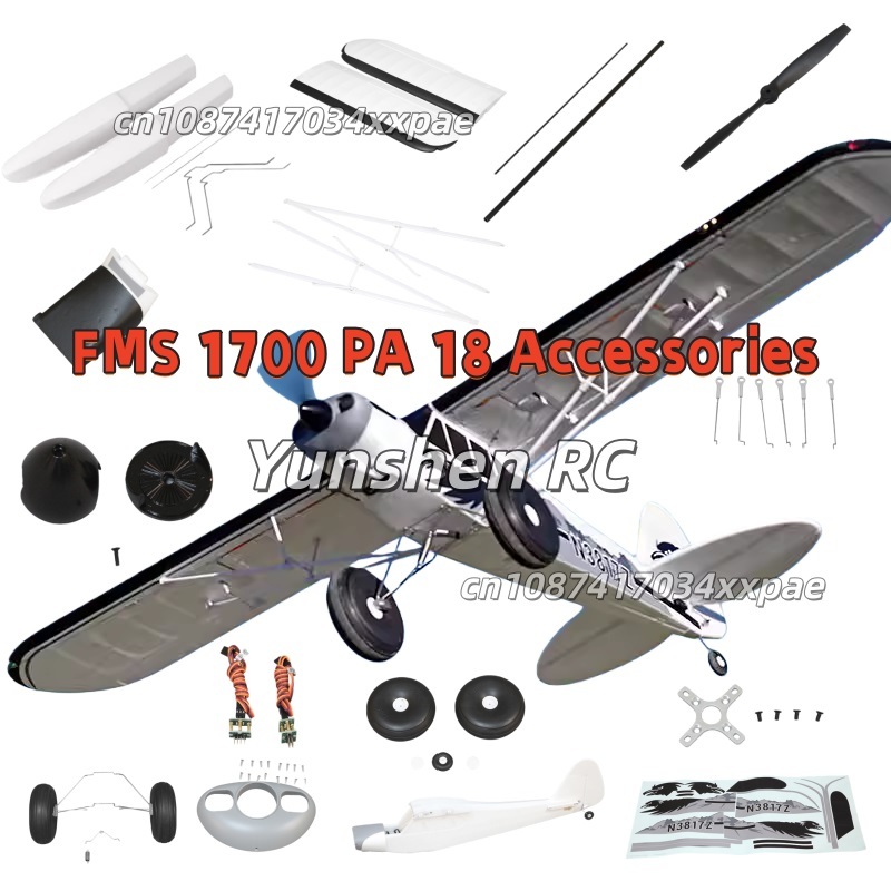 FMS RC Plane Decals For 1700mm - Drone Racing Motor recensione e prezzo