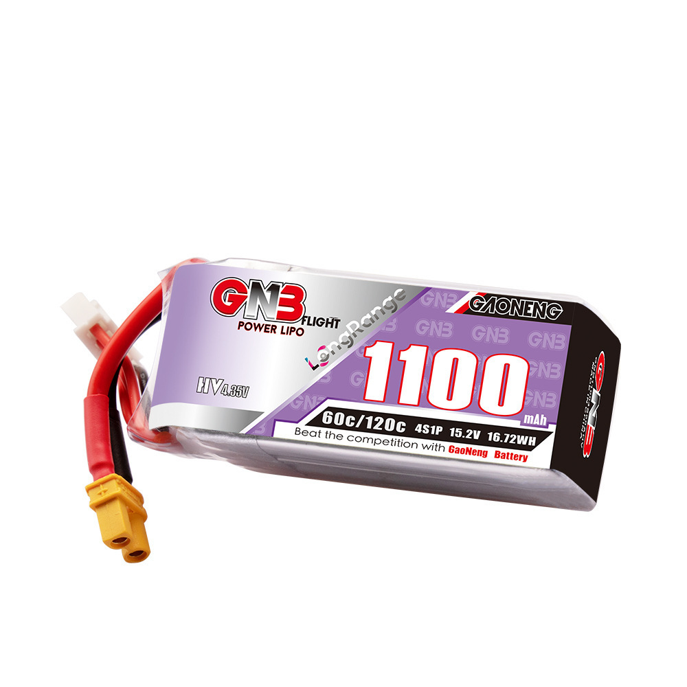 GNB 4S 1100mAh 60C/120C HV Lip - Drone Racing Battery recensione e prezzo