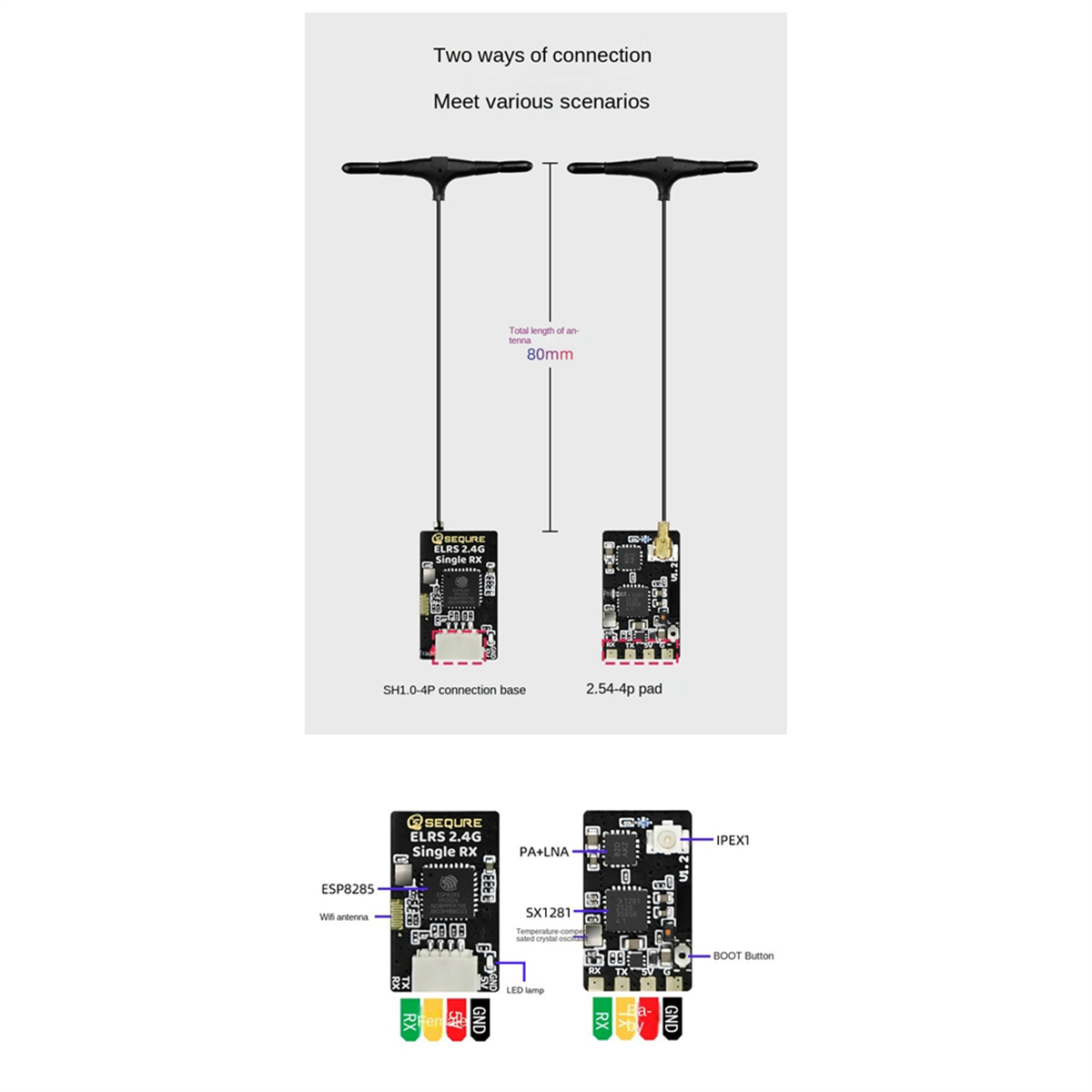 A56G-SEQURE ELRS 2.4GHz Single - Drone Racing Charger recensione e prezzo