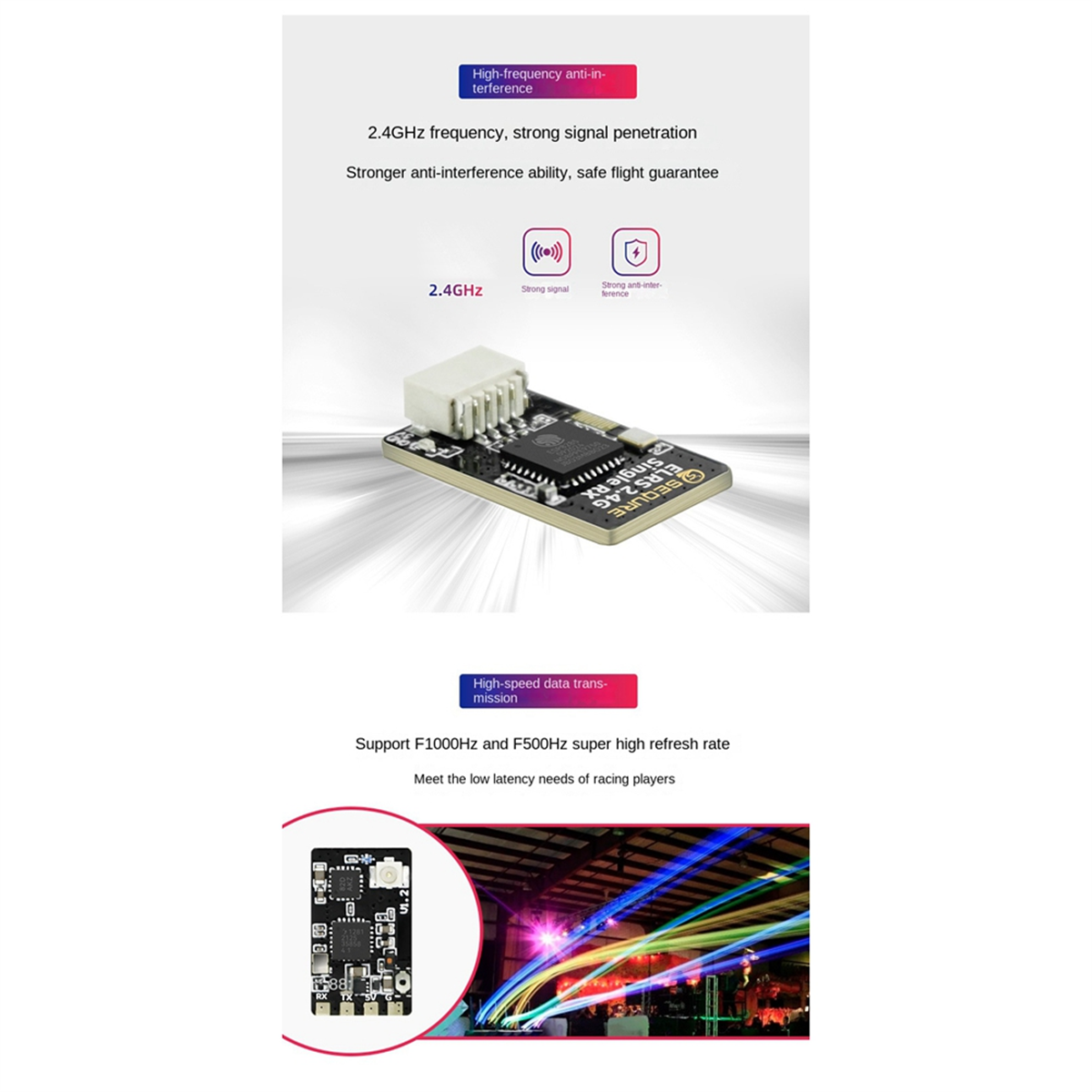 A56G-SEQURE ELRS 2.4GHz Single - Drone Racing Charger recensione e prezzo