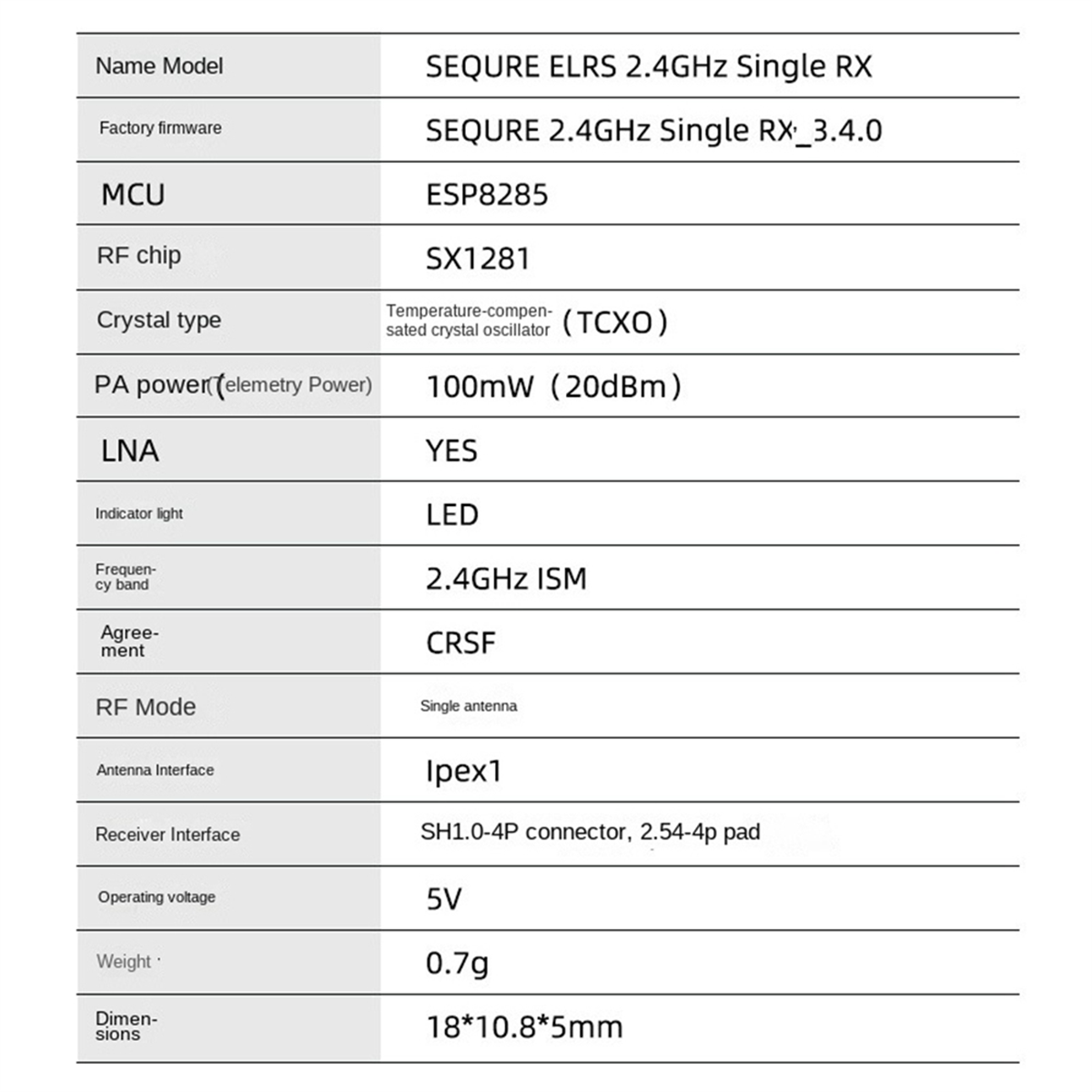 A56G-SEQURE ELRS 2.4GHz Single - Drone Racing Charger recensione e prezzo