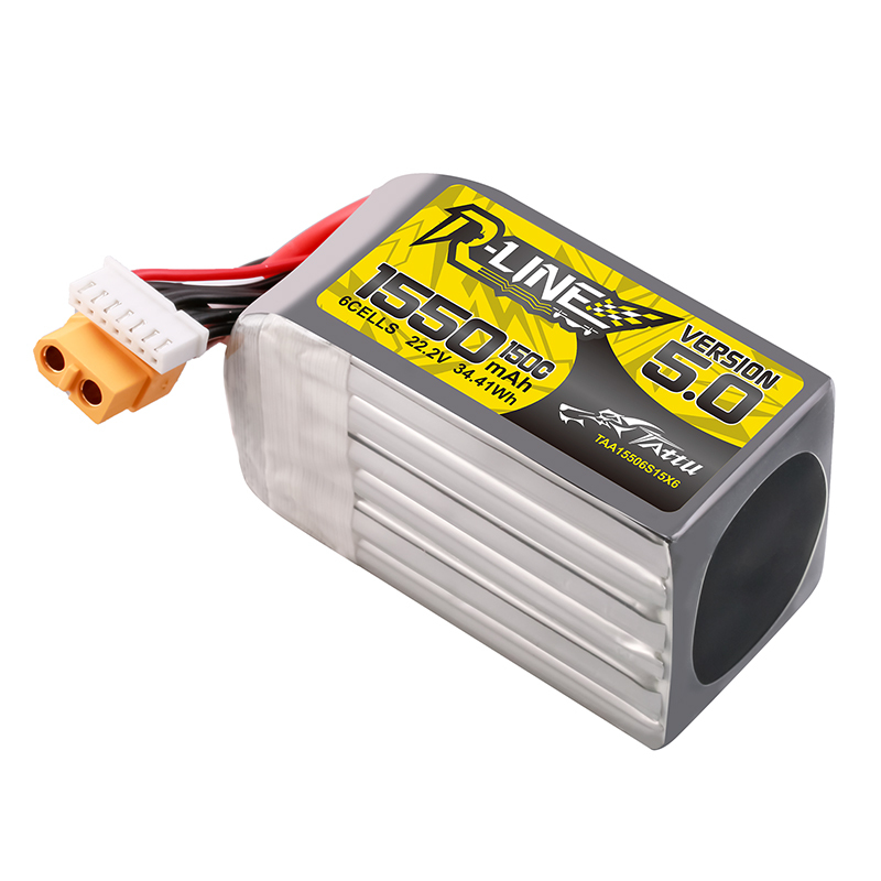 TATTU-R-LINE 5.0 22.2V 1550mAh - Drone Racing Battery recensione e prezzo