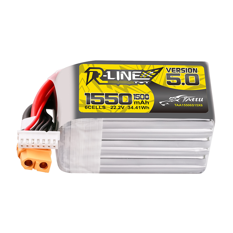 TATTU-R-LINE 5.0 22.2V 1550mAh - Drone Racing Battery recensione e prezzo