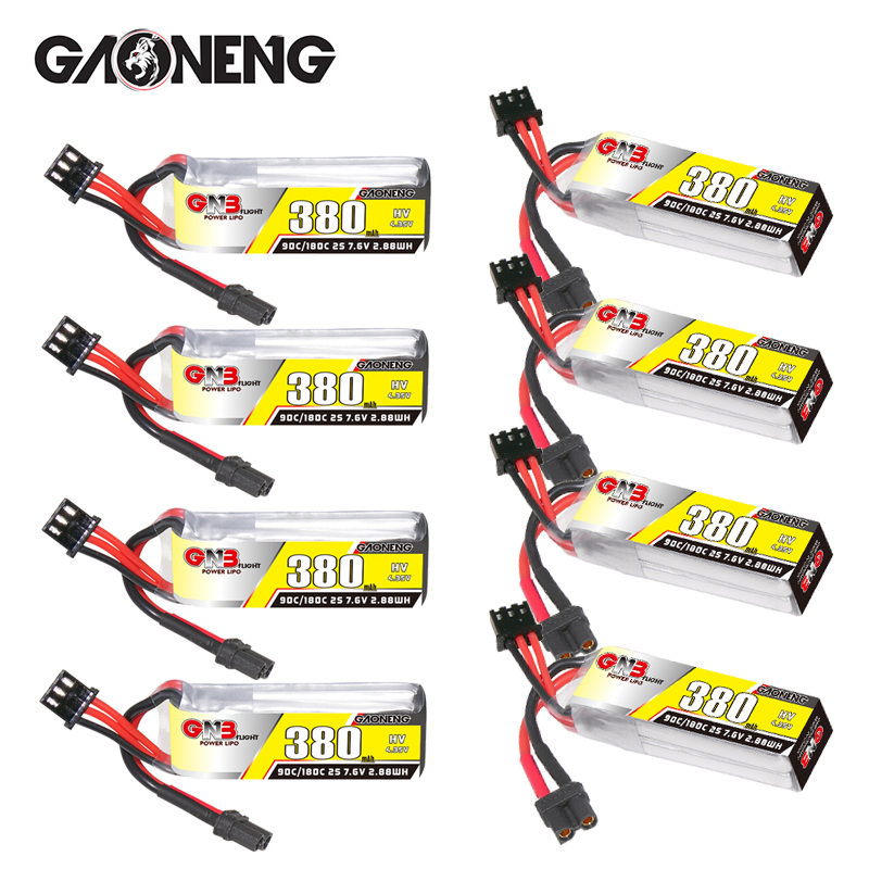 GNB 2S 7.6V 380mAh 90C/180C Li - Drone Racing Battery recensione e prezzo