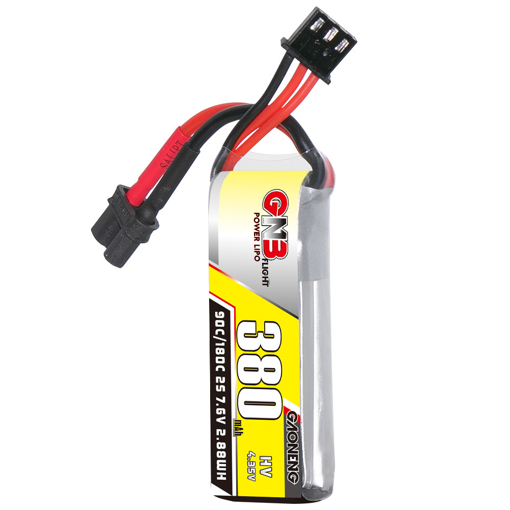GNB 2S 7.6V 380mAh 90C/180C Li - Drone Racing Battery recensione e prezzo