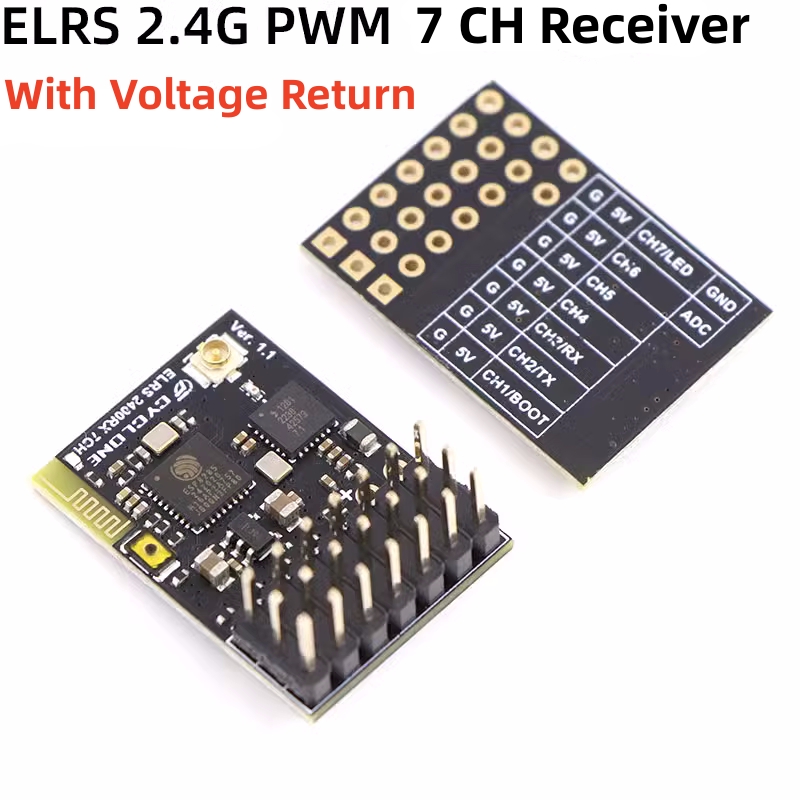 ELRS 2.4G PWM 7CH 6CH CRSF Rec - Drone Racing Receiver recensione e prezzo