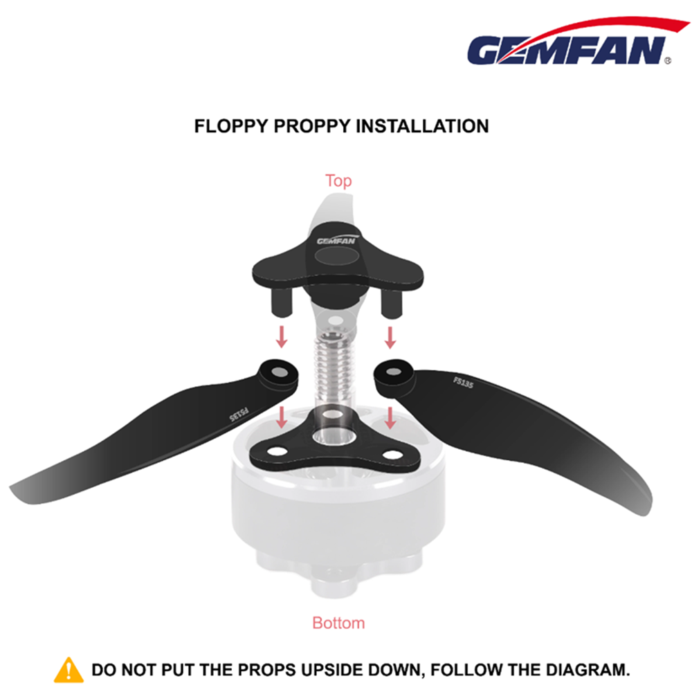 Folding Propeller 5135 Gemfan  - Drone Racing Esc recensione e prezzo