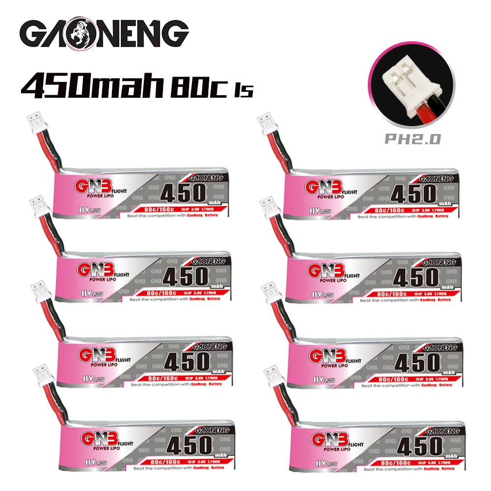 GNB HV 1S 3.8V 450mAh 80C/160C - Drone Racing Battery recensione e prezzo
