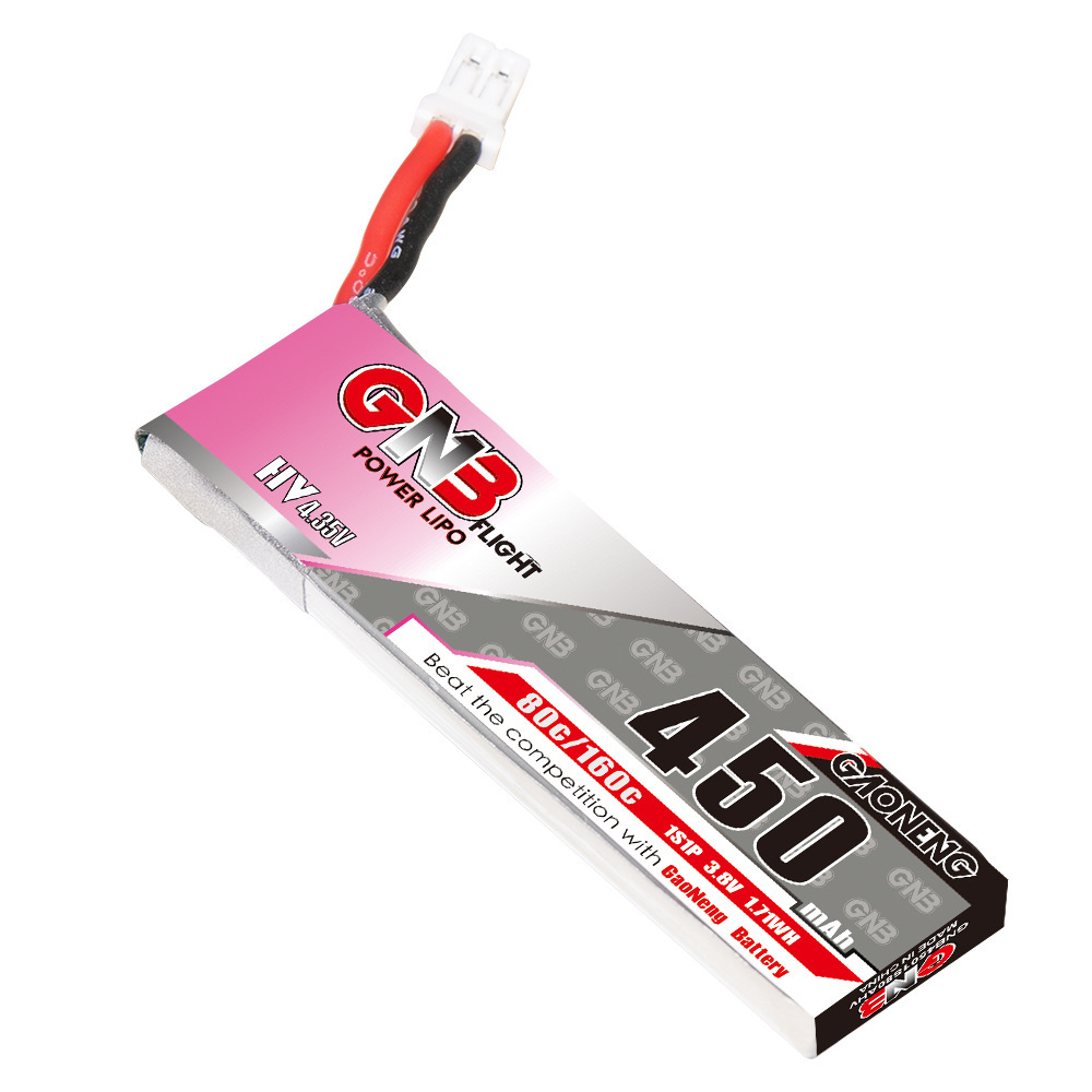 GNB HV 1S 3.8V 450mAh 80C/160C - Drone Racing Battery recensione e prezzo