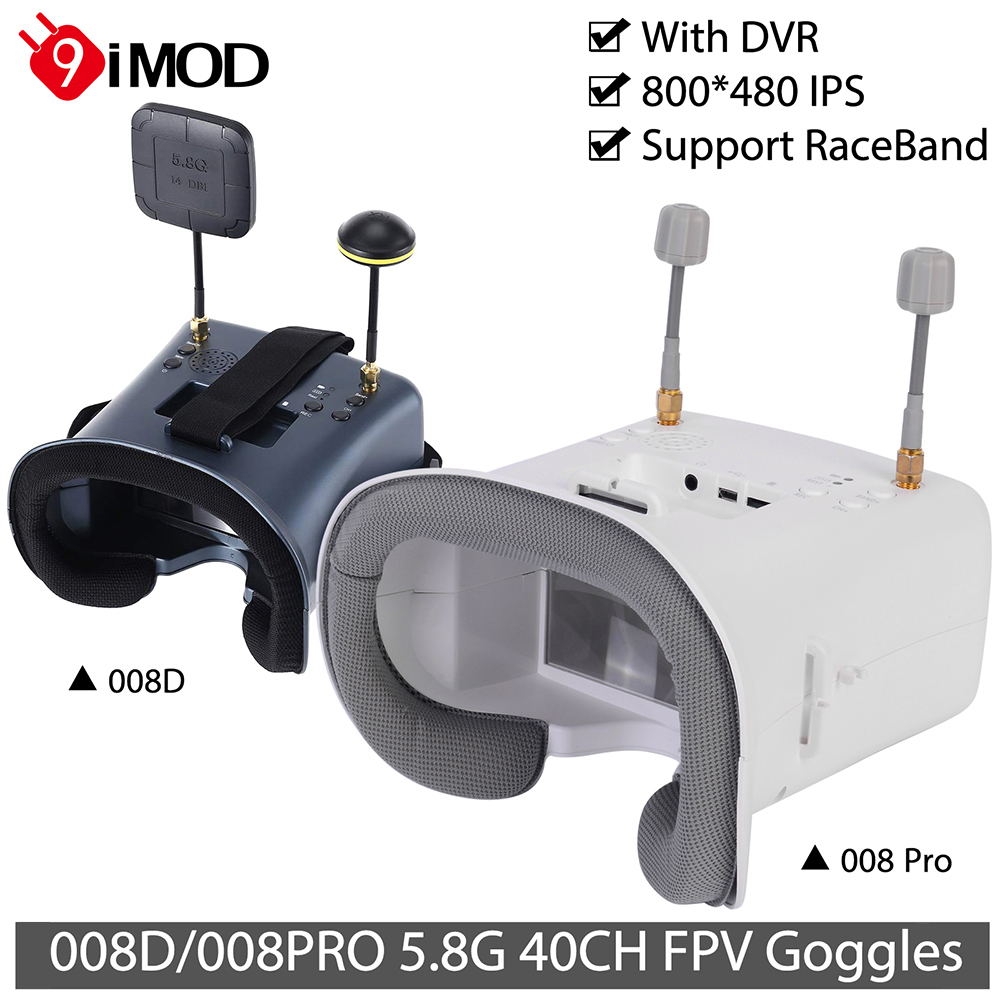 9IMOD 5.8G FPV VR Goggles 008D - Drone Racing Goggles recensione e prezzo