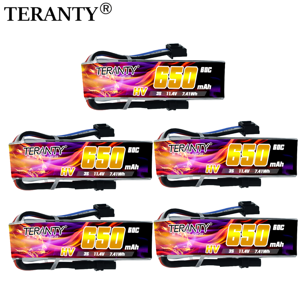 1/2/5/8pcs TERANTY 650mAh 3S 1 - Drone Racing Battery recensione e prezzo