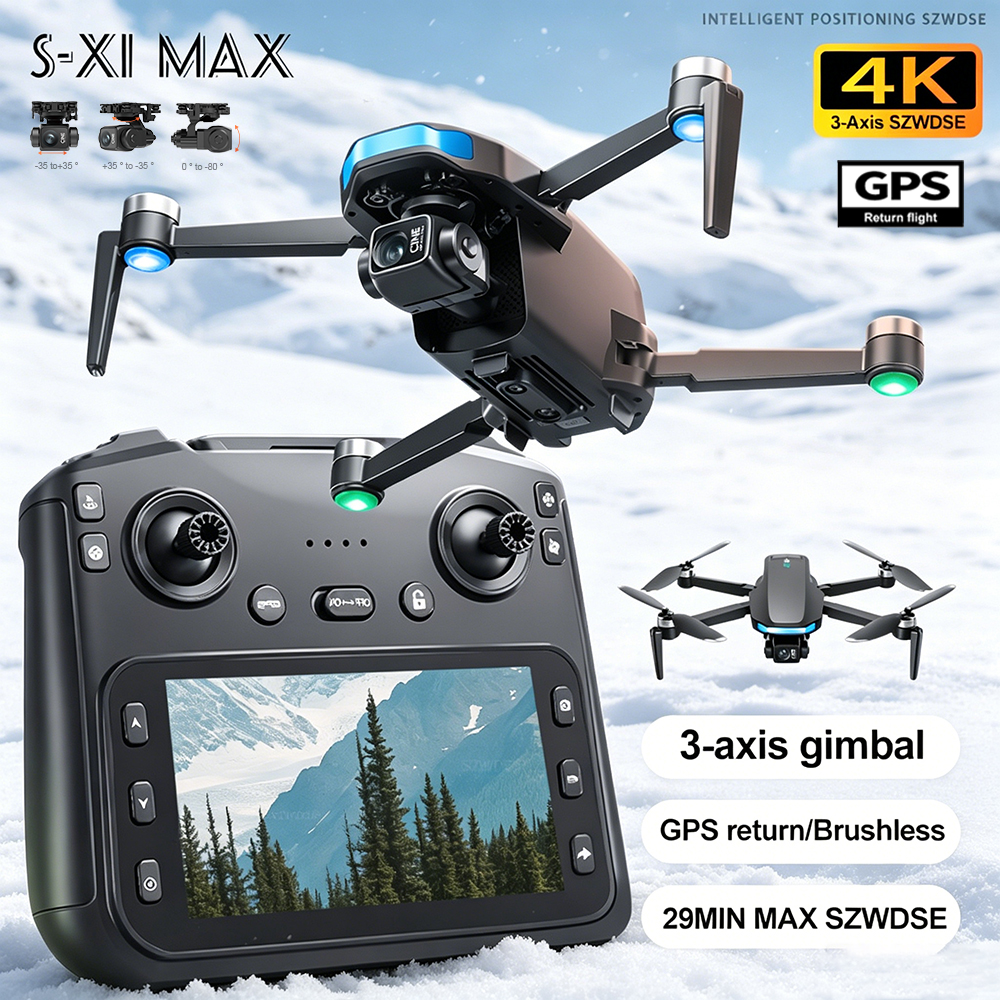 New S-X1 MAX Drone GPS 8K Prof - Drone Racing Camera recensione e prezzo