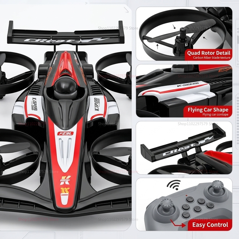 Mini RC Flying Car Transformab - Drone Racing Charger recensione e prezzo