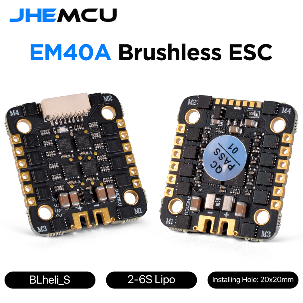 JHEMCU EM40A 40A BLheli_S 4in1 - Drone Racing Esc recensione e prezzo