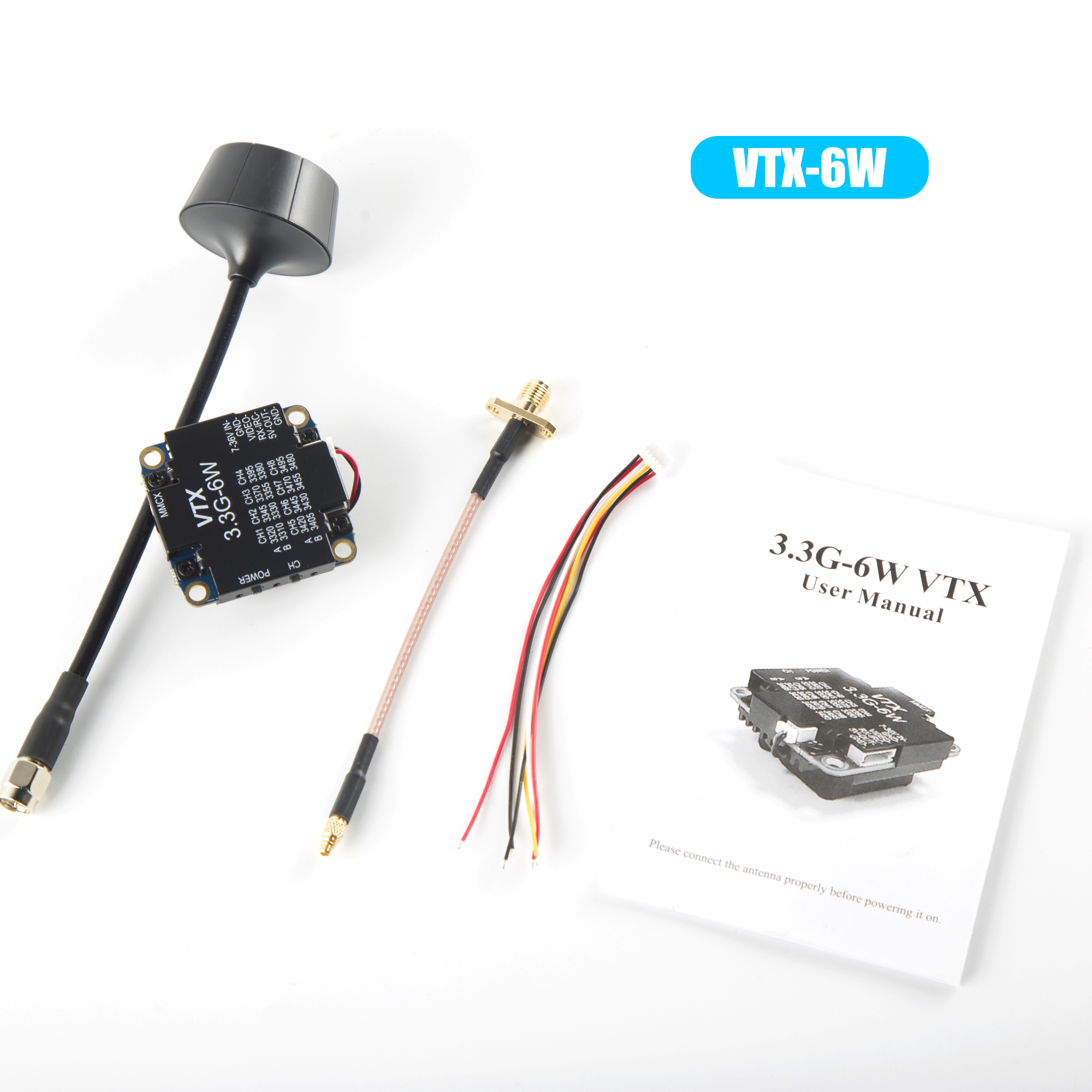 FPV Video Transmitter 3.3G 6W  - Drone Racing Transmitter recensione e prezzo